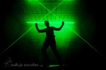Laser Man Show, taniec z laserem, led show, Wielkopolska